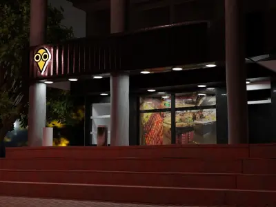 24-7 Store 3D model