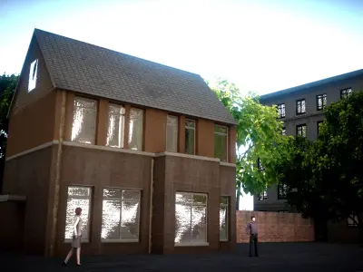City house Low-poly 3D model buy
