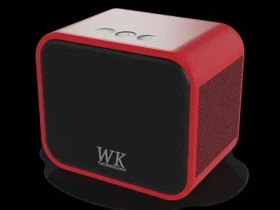 Electronic devices and accessories Bluetooth Speaker Low-poly 3D model