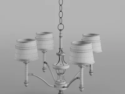 Hanging Chandelier 3D model purchase