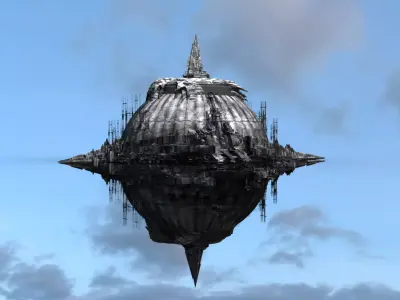 Shadow Alien globe 3D model