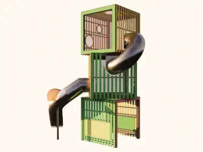 Kompan COR10450 Slide 3D model