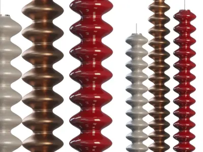 TUBES MILANO vertical 3D model