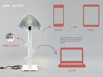 lamp OUTLET 3D model