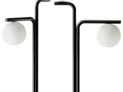 Bubbles Floor Lamp by Rivatelier 3D model