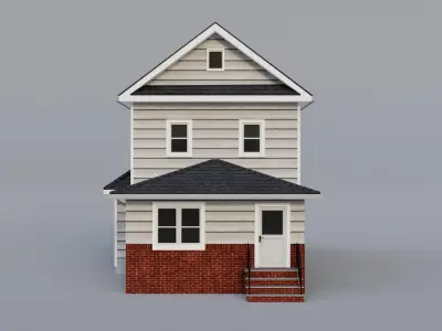 Low Poly House 29 Low-poly 3D model