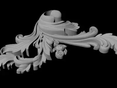 dekor ornament 3D model 51