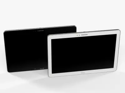 Samsung Galaxy Tab Pro 12-2 tablet Low-poly 3D model