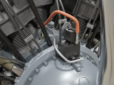  Preserved and Worn Vintage Radial Engines 