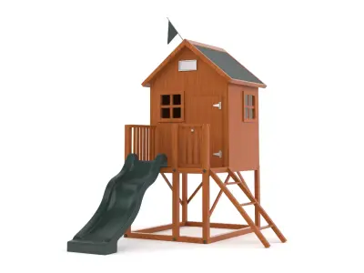 Playhouse wooden 3D model