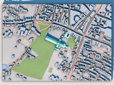 St Stephens Cathedral in Hertfordshire United Kingdom 3D model