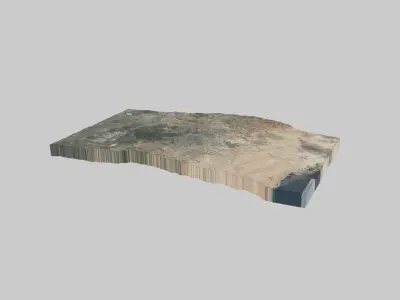 JERUSALEM City Low-poly 3D model