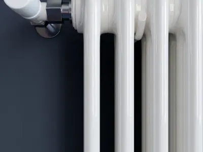 Tubular Radiators Cordivari Ardesia 3D model