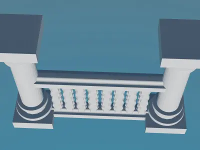 Concrete Baluster 3D print model