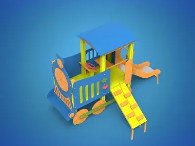 Playground for kids  3D model purchase