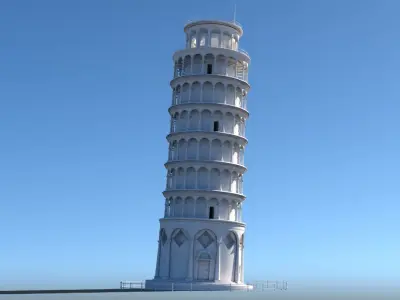 Leaning Tower Of Pisa 3D model