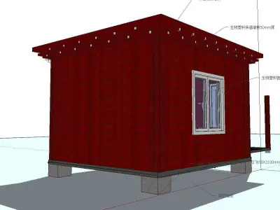 Creative Design-Holiday Cabin-0151 3D model