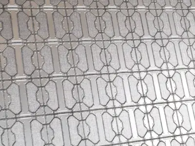 Silver Rust Sci-fi Floor PBR Seamless Texture