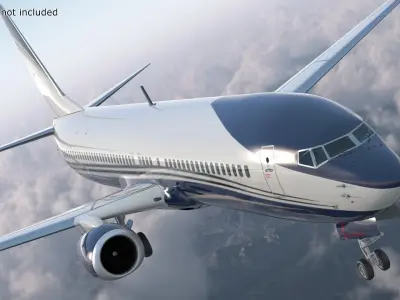  Boeing 737-900 ER with Cabin and Doors 