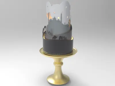 Arabian night lamp 3D print model