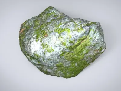 RIVER ROCK 3D model