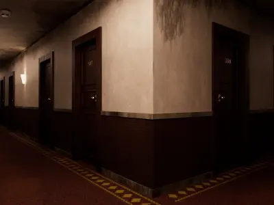 The Endless Corridor 3D model