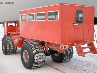  Antarctica Truck Rigged 