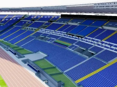 Stadio Olimpico - Rome  Italy 3D model