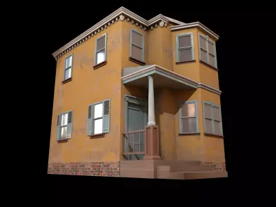 house  Low-poly 3D model get