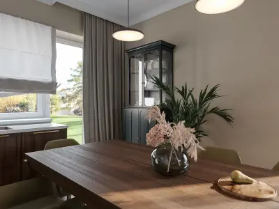 Kitchen interior by svetlana888design Free 3D model