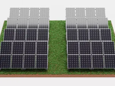 -Solar Farm V3- 3D model