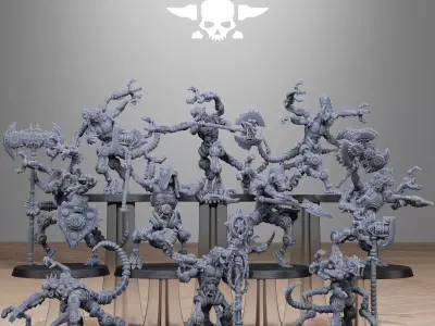 Raticus Technoclaw 3D print model