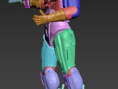 Robocop 3D model figure 3D model