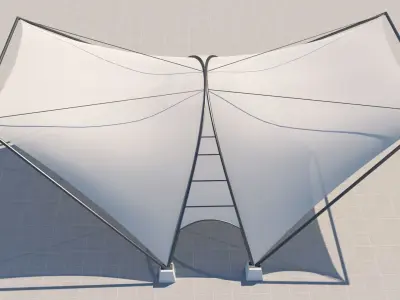 Tensile Fabric Structure -2 3D model