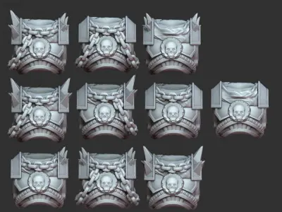 Scavenger Bikers 3D print model