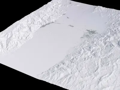 Bujumbura Burundi City Landscape 3D Model 3D model