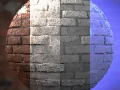 PBR Seamless Brick Texture Texture