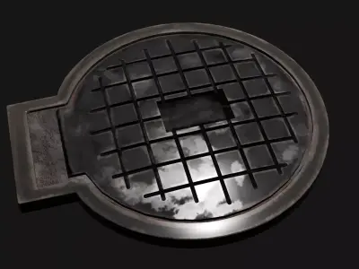 Gutter cover1 3D model