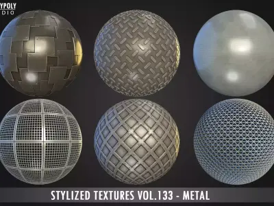 Metal Vol 133 - Stylized Textures Texture