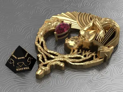 orpheus pendant 3D print model