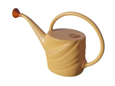 Mini garden watering can 3D model