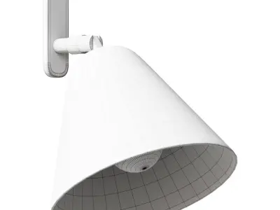 Wall sconce made of Copita metal 3D model