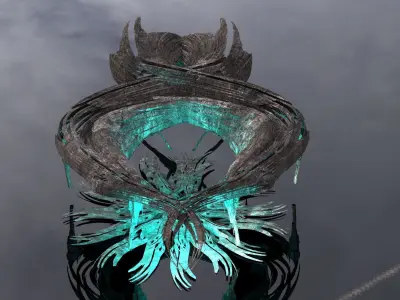 Giant skeleton ocean array 2  3D model
