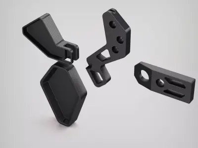 Element carbon bodypart  3D model