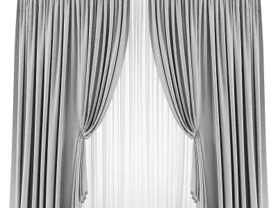 Curtain 3D model 50 3D model