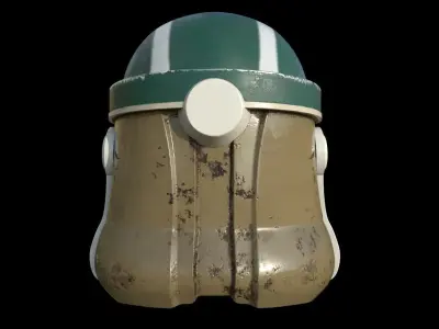 AT-RT Walker Clone Trooper Helmet  3d digital download 3D print model