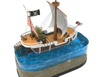 GOING MERRY 3D model