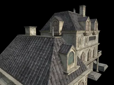 Gothic build E 3D model