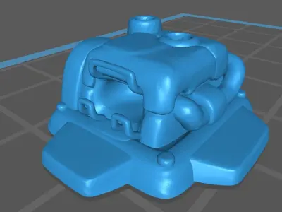 Starcraft Supply Depot 3D print model