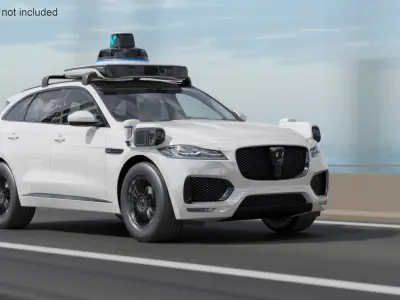  Autonomous Ride Hailing SUV White 